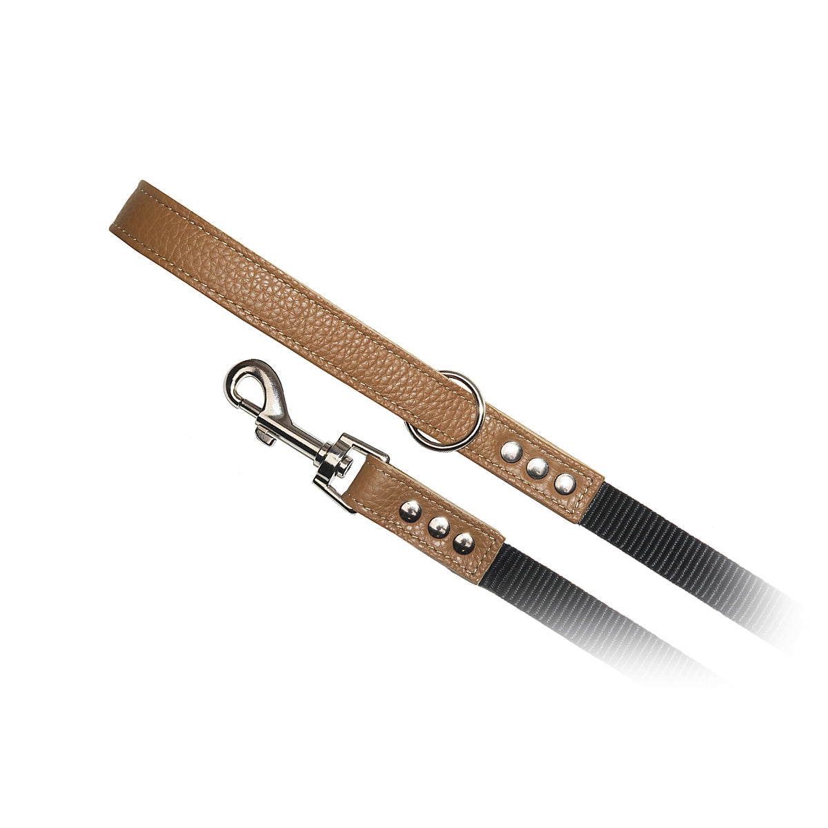 Premium Caramel Nylon Leash