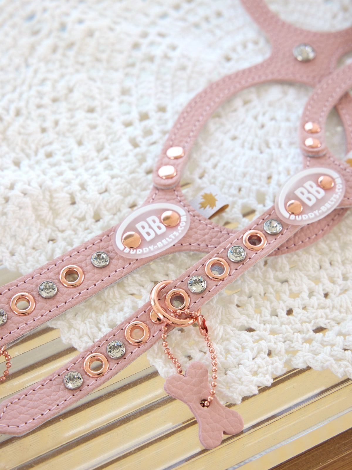 Luxury Blush Harness