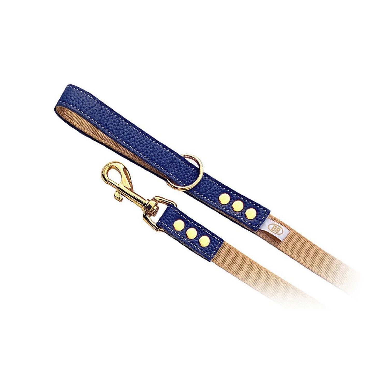 Elite Emblem Blue Nylon Leash