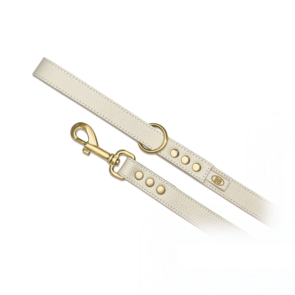 Luxury Milktea Leather Leash