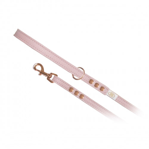 Luxury Blush Leather Leash