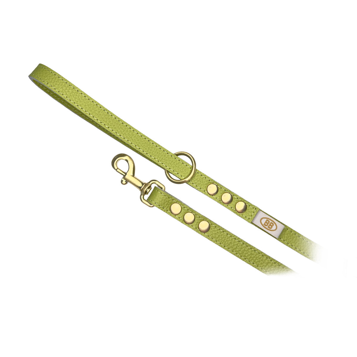 Luxury Pistachio Leather Leash